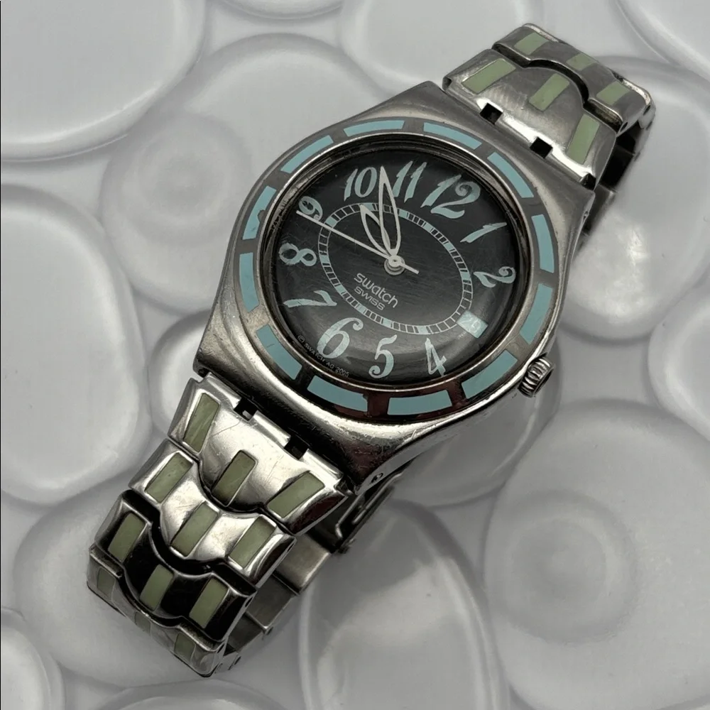 Swatch Watch YLS428G FRESH BREATH